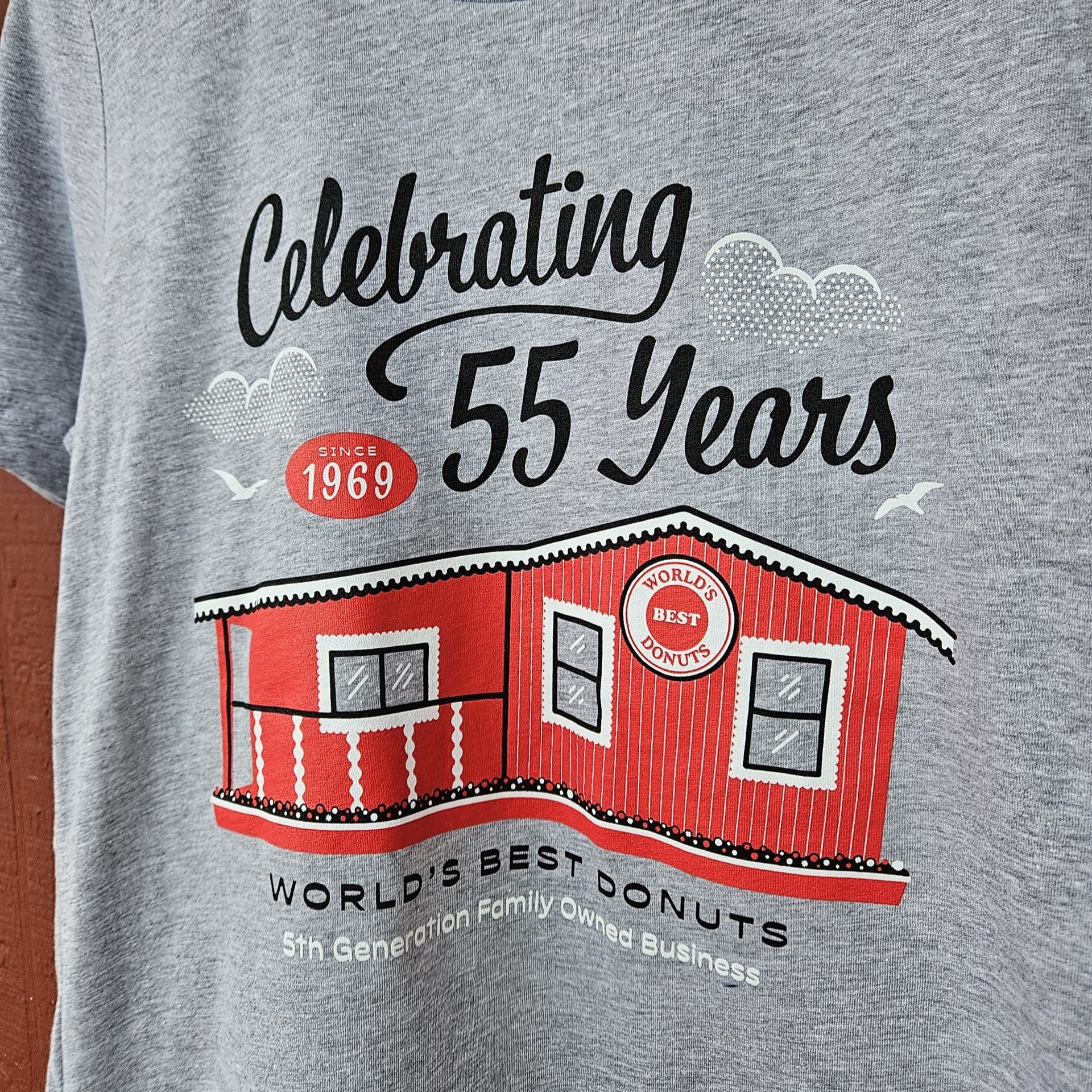 55th Anniversary Gray T-Shirt