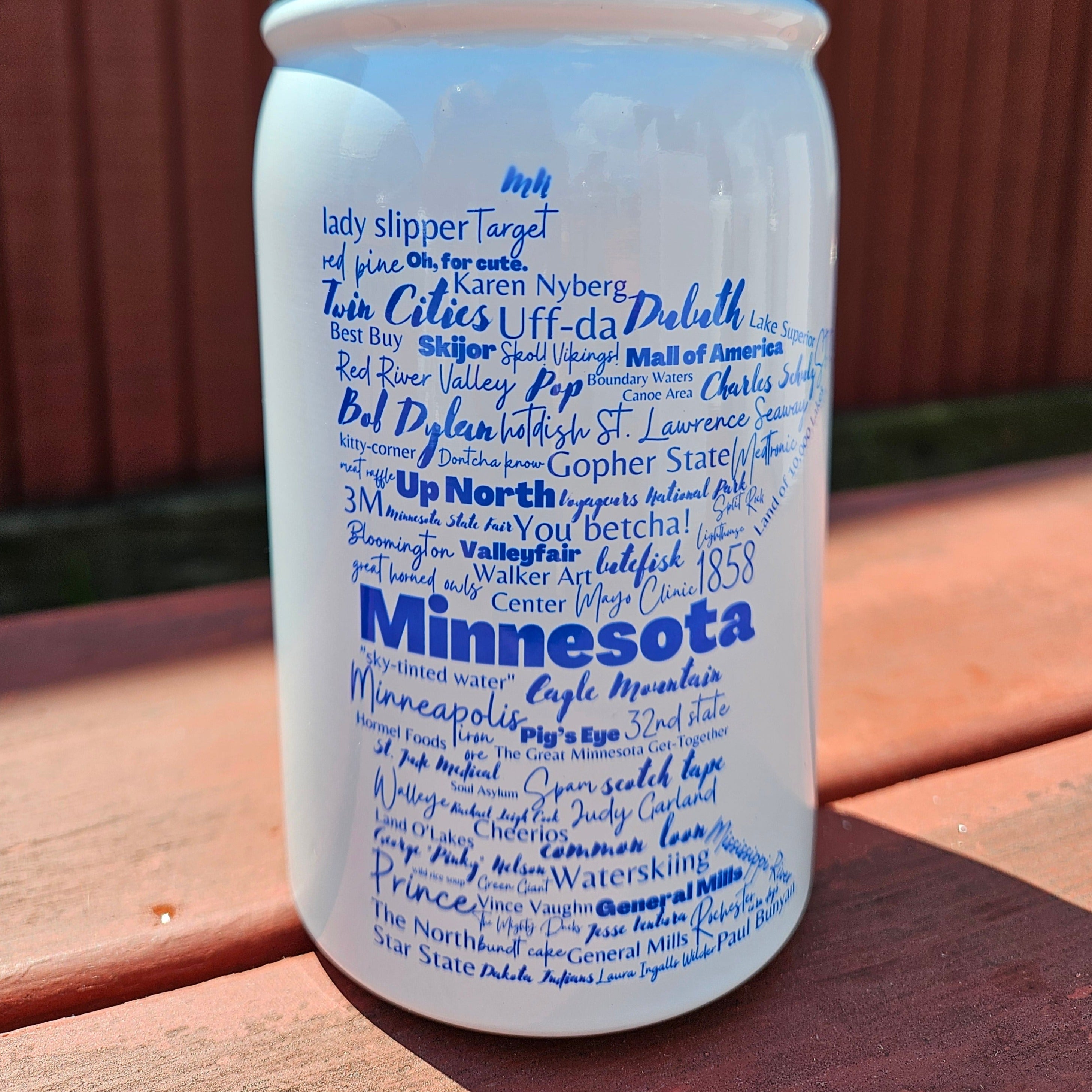 Mason Jar Cup w/ Straw
