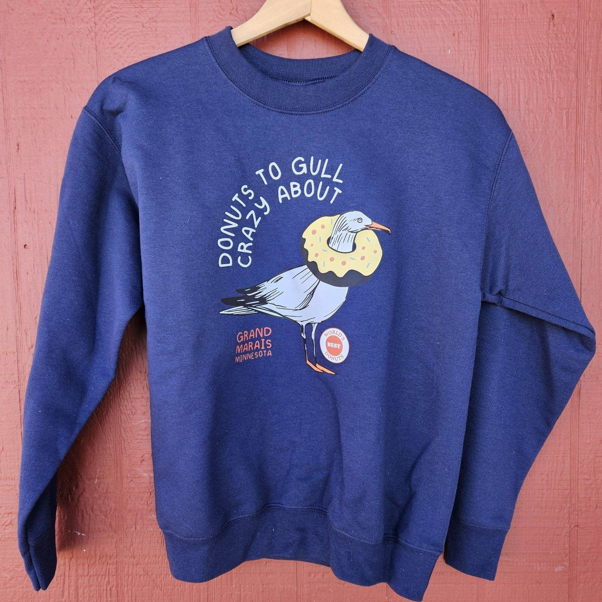 'Donuts to Gull Crazy About' Youth Sweatshirt