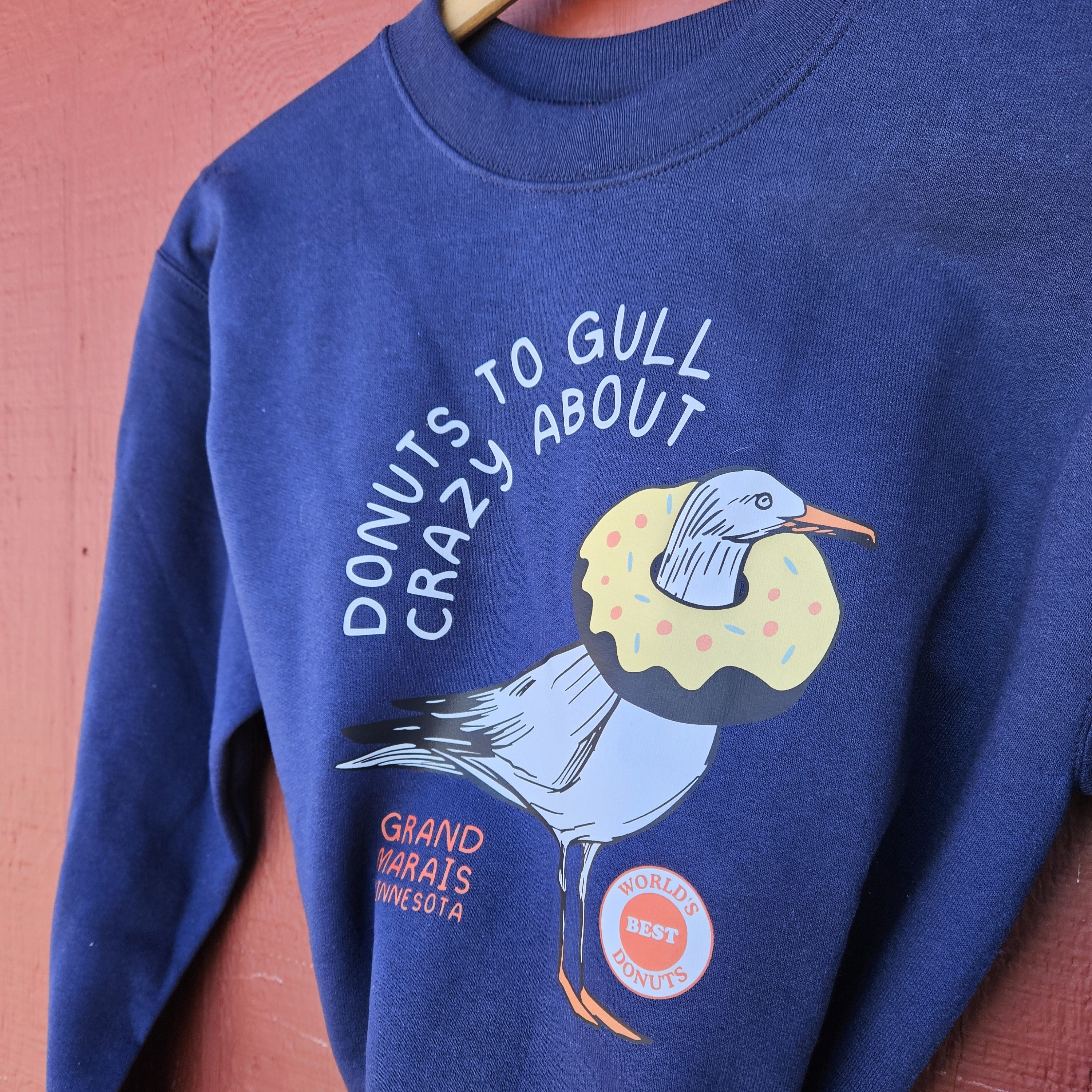 'Donuts to Gull Crazy About' Youth Sweatshirt