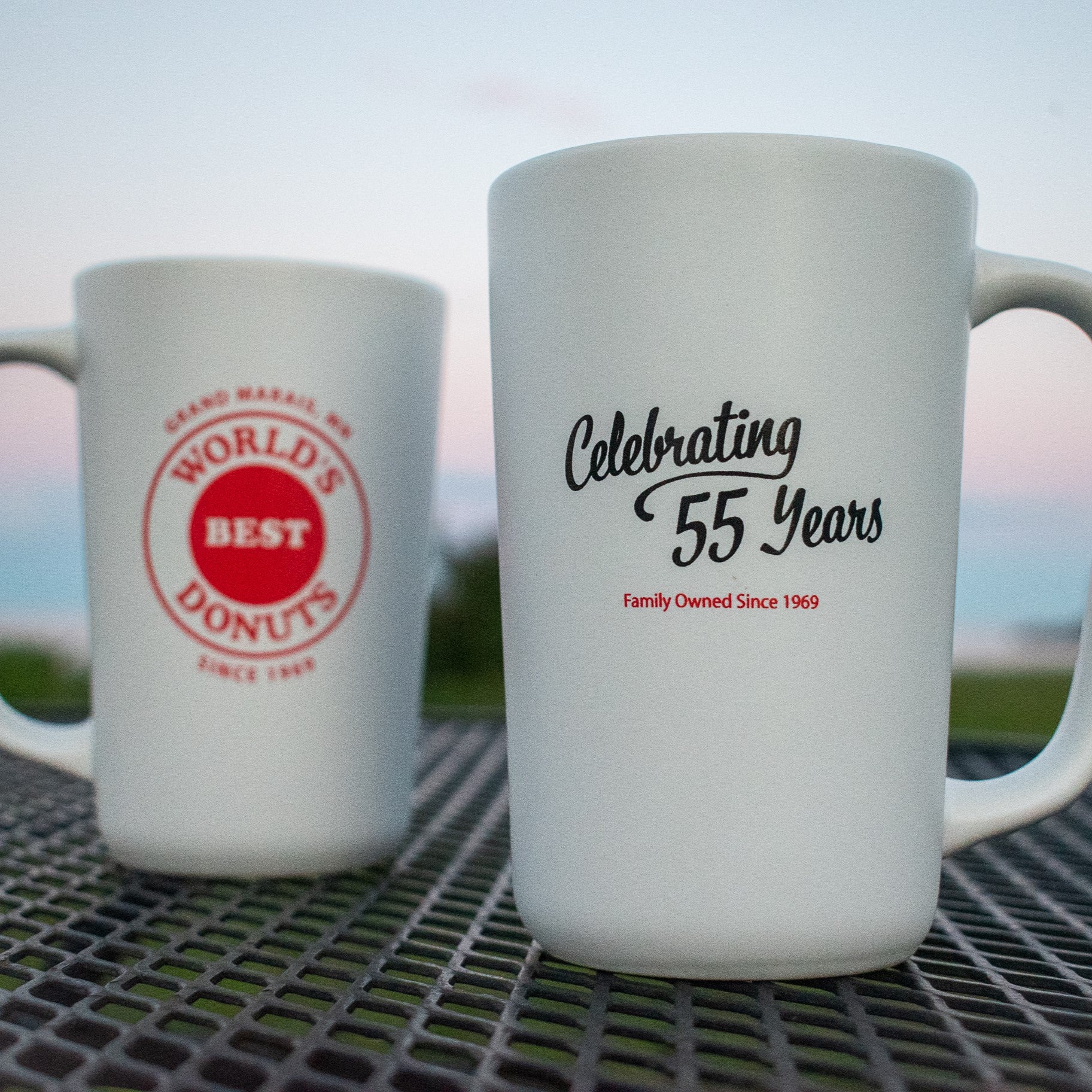 55th Anniversary World's Best Donuts Mug